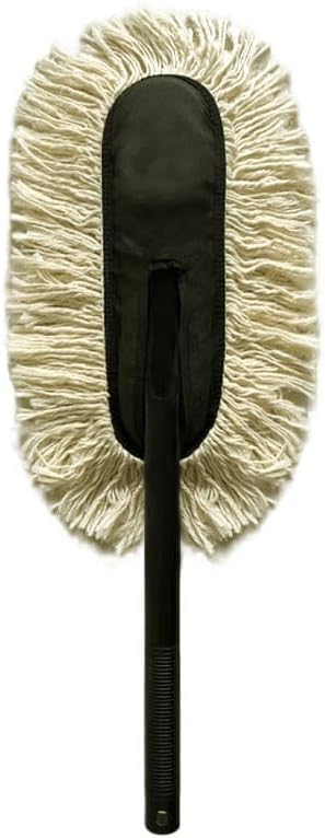 Jopasu Car Duster Brush with Dry Wash Combo Pack for Waterless Car Care Cleaning & Dusting, Scratch Proof & Eco-Friendly Combo
