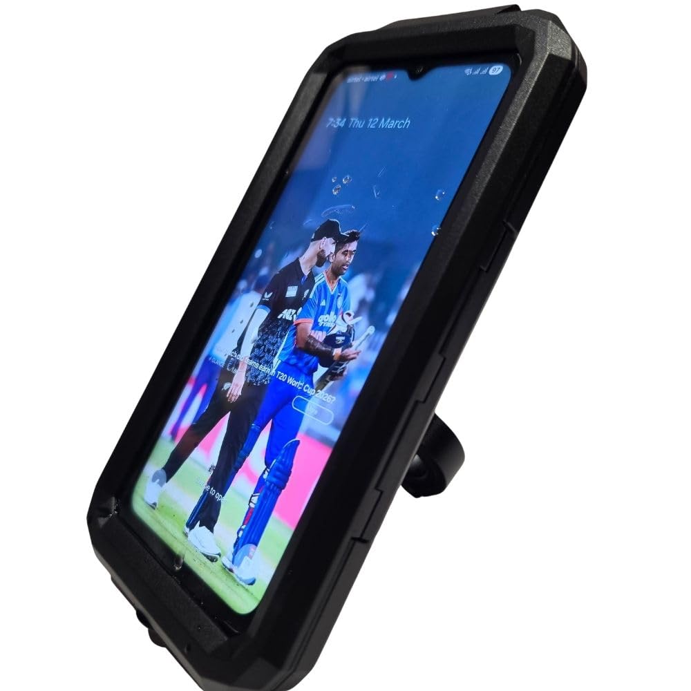 LGP Waterproof Bike Mobile Holder Rainproof Phone Mount with 360° Rotation