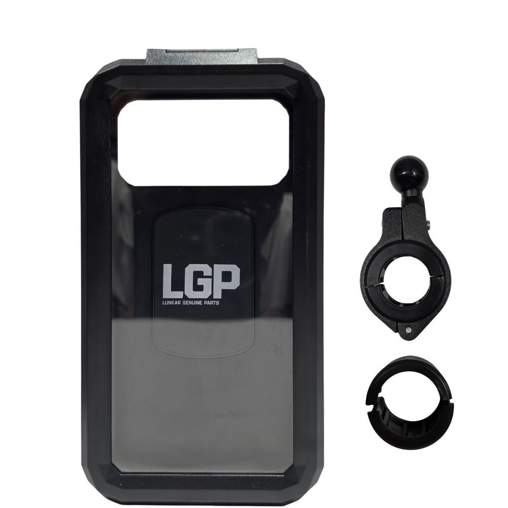 LGP Waterproof Bike Mobile Holder Rainproof Phone Mount with 360° Rotation