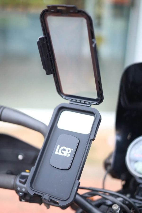 LGP Waterproof Bike Mobile Holder Rainproof Phone Mount with 360° Rotation